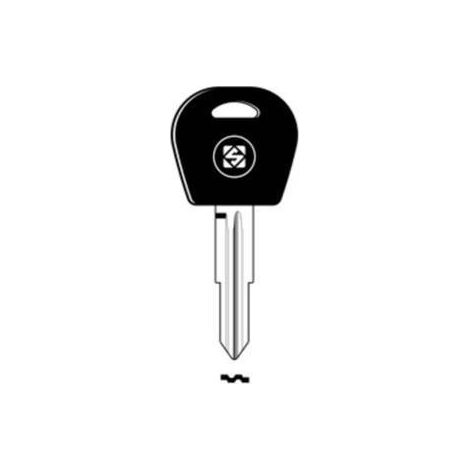 2 x SILCA DWO4RTE CHIAVE TRANSPONDER VUOTA OTTONE
