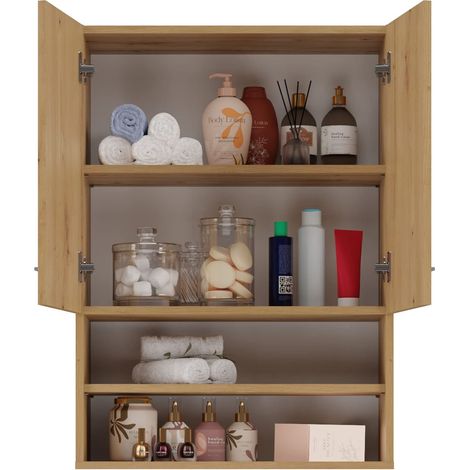 Mobile per lavatrice, 30 x 64 x 90 cm, Rovere Artigianale (1/5)