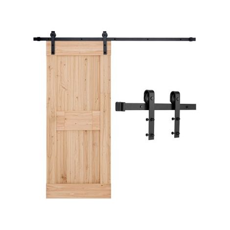 Kit Quincaillerie de Porte Grange Coulissante Simple - 183 cm (1/5)