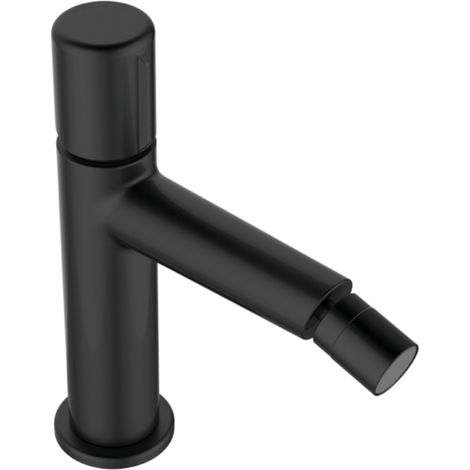 Rubinetto bidet PRETTO nero con tappo