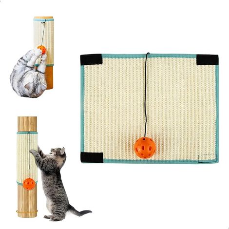 Griffoir pour Chat Griffoir pour Chat Sisal Chats Gratter Tapis Griffoir Pied de Table griffoir Felin Pied de Table Protection Canape Felin Anti Griffe Résiste à l'abrasion (1/5)