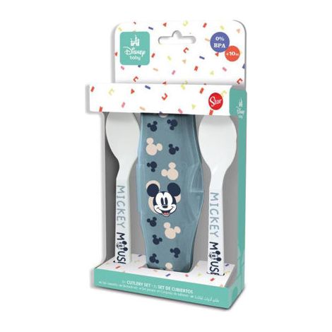 ESTUCHE C/2 CUCHARAS PP MICKEY FULL SMILES