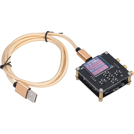 Générateur de signaux d'horloge auto-blindé, outil PCB pour détection 5V 2.5K-200MHz SI5351A (1/5)