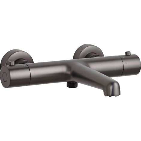 SCHÖNER WOHNEN-Kollektion Wannenthermostat DICU, Badewannenarmatur mit Thermostat Verbrühschutz, Mischbatterie für Badewanne, Industrial (1/2)