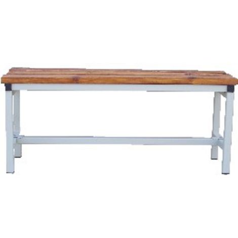 Panca da 150 cm 1,5 metri da spogliatoio metallo e legno