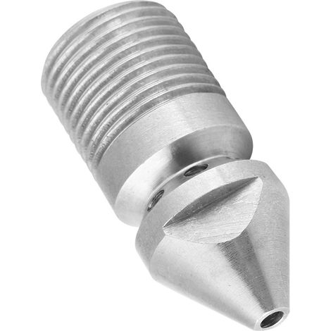 Buse de nettoyage de canalisations à haute pression en acier inoxydable SS304, filetage mâle 3/8 BSP (1/5)