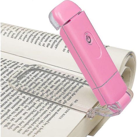 Bn-leselampe Buch Klemme, USB Wiederaufladbare Klemmleuchte Fr Lesen Im Bett, 2 He (1/5)