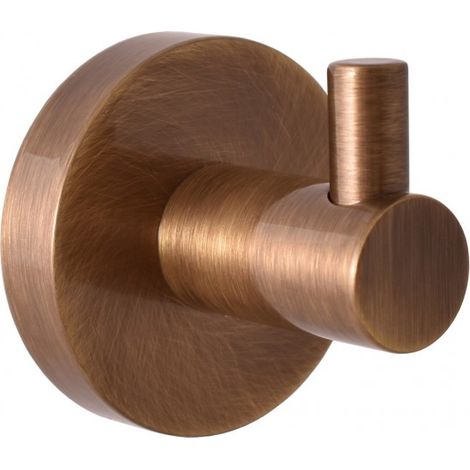 Lot de 2 patères simples COLORADO en laiton bronze 5,3 cm (1/2)