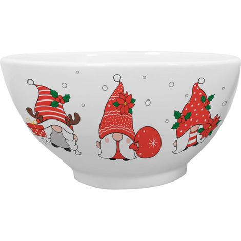 Bol pour céréales 500ml  Biscuits  Avent  Hiver  Lutins (1/4)