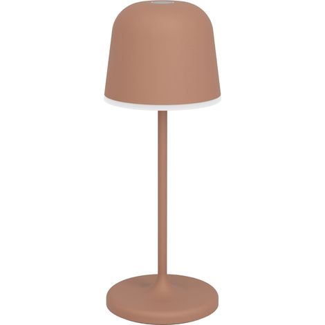 Lampada Ricaricabile Moderna Mannera-S Acciaio Arancione Led 1,8W 170Lm Ip54 (1/3)