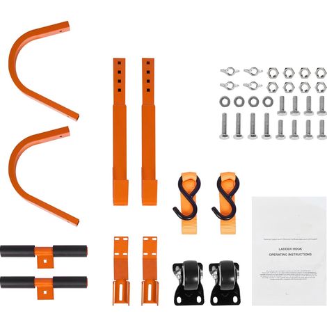 Dachleiterhaken Dachhaken Stabilisateur de Leiter Universel Acier 58x36x25cm
