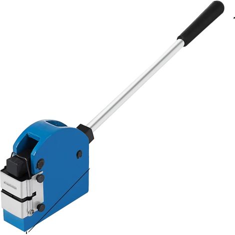 Machine à rétrécir/étirer le métal, construction durable, utilisation polyvalente, Bleu (1/2)