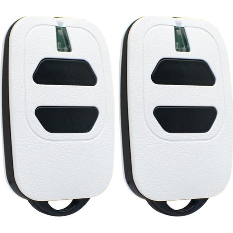 Lot de 2 émetteurs portatifs DEA2 pour porte de garage
