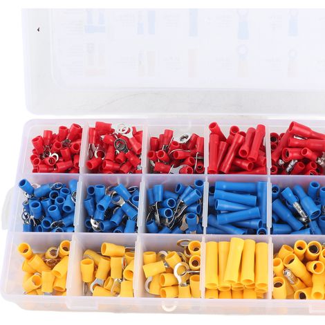 Pince à sertir professionnelle multifonctionnelle pour fils à dénuder et sertir, pince à sertir à cliquet pour cosses SO-30J AWG22-10 0,5-6 mm² (1/5)