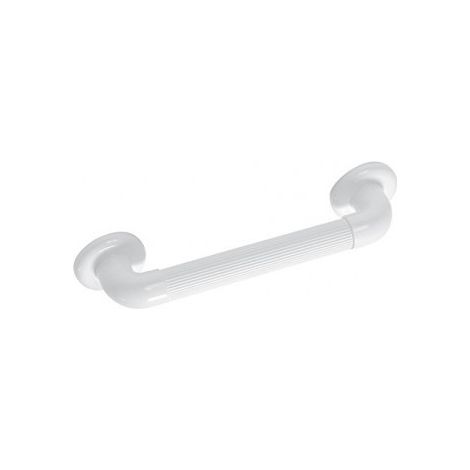 Maniglione per disabili 45 cm in PVC comfort Bianco