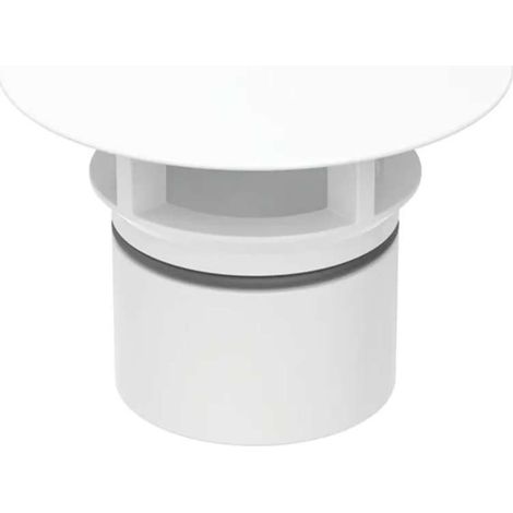 Geberit - Tapa de válvula para conexión de lavabo Clou, blanco alpino 241.993.11.1 (1/2)