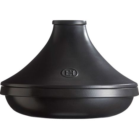 Tajine céramique induction Delight Emile Henry noir Ardoise intégral 33 cm (1/5)