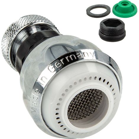 tecuro WASSERFIX Strahlregler für Armaturen Auslauf, verchromt (1/5)