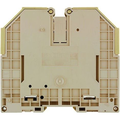 Borna Carril Din 95mm Beige Conexi贸n Brida-Tornillo