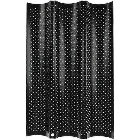 Perforiertes französisches Brot backen 2/3/4 Laibe Laibe Brot Toasten Kochen Verschiedenes Rinnsteinofen Pfanne Cloche s Tablett-Black 3 Gutters (1/5)