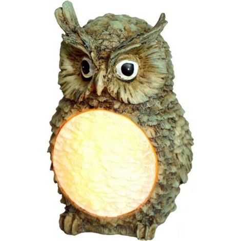 Lampe solaire hibou - Nik - Imperméable à LED - Décoratif pour jardin et théâtre (1/4)