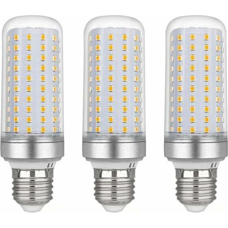Ampoule Led E27 Maïs 30w, AC175-265V, Blanc Chaud 3000K 2500LM, Non Dimmable, 300W Ampoule Halogène Équivalent, Ampoule Maïs Led pour Lustres,Lampes de Table et Lampadaires, Lot de 3-LIAIKI (1/5)