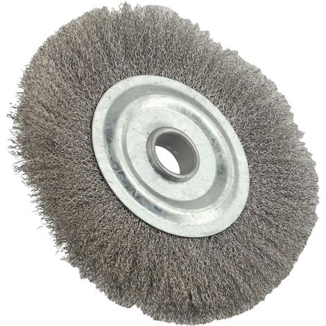 Brosse métallique en acier inoxydable pressé de 12 (1/5)