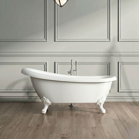 Bañera con patas RICHMOND 155 cm patas ÁGUILA BLANCAS