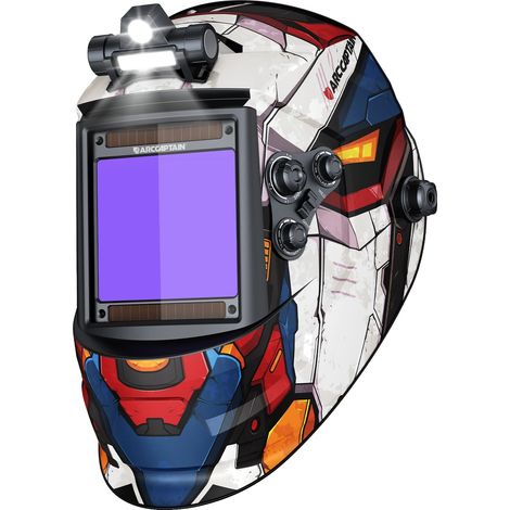 Schweißhelm, automatische Abdunkelung, LED-Licht, B (1/2)