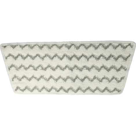 vhbw Wischbezug kompatibel mit Vileda Steam XXL Dampfreiniger, Dampfmop - Mikrofaser Grau Weiß