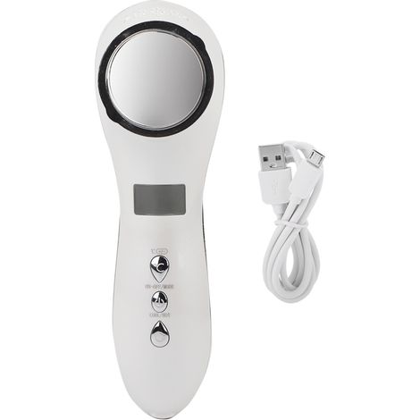 Tragbares USB-Gesichtsmassagegerät mit Warm- und Kaltfunktion für die Hautpflege (1/5)