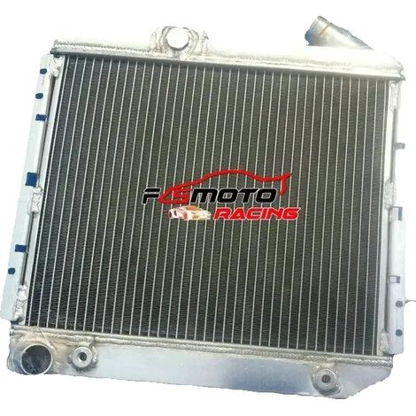 Radiador de aluminio, dimensiones del núcleo: 310 mm x 388 mm x 36 mm, diámetro de entrada Φ32 mm, diámetro de salida Φ32 mm, compatibilidad con Renault 5 Super 5 / R5 9 / 11 GT Turbo. (1/5)