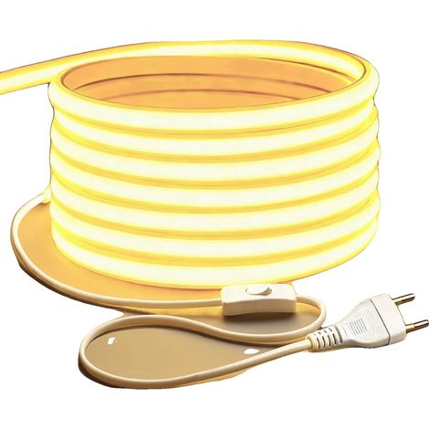 Ruban LED, Haute Luminosité, Design Découpable, Blanc chaud, 30m-a (1/2)
