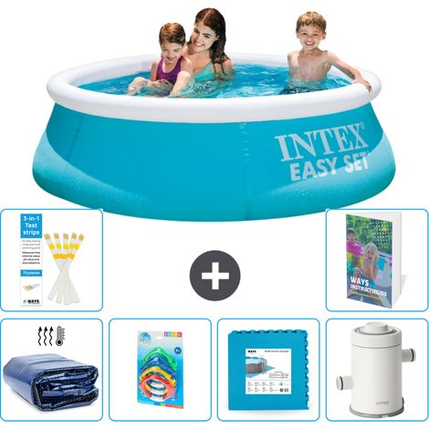 Easy Set Pool Rund - 183x51 cm - 7-teilig S55 (1/5)