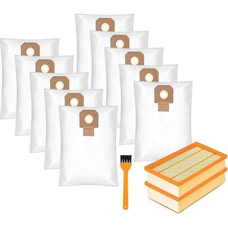 Sacs pour Bosch GAS 35 M AFC, sacs pour aspirateur+ filtres avec 5-Layer filtre système et Self-Sealing Design pour Bosch (1/5)