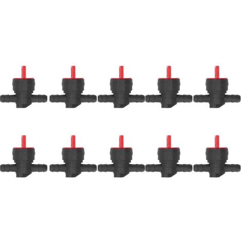 Vanne d'arrêt de carburant en ligne interrupteur de coupure 1/4 pouces pour 494768 5091H 5091K 697947 10 pièces (1/5)