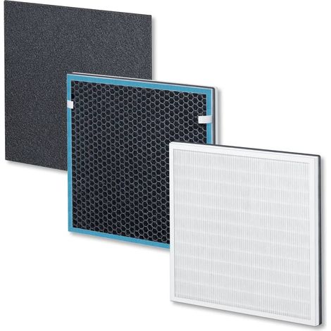 Beurer LR200 und LR210 Filter für Luftreiniger schwarz weiß (1/2)