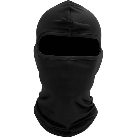 Cache-cou intégral pour casque moto et vélo, protection hivernale contre le vent et poussière, noir