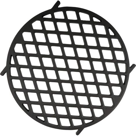 1 Grille en Fonte, Diamètre 30 cm, Émaillée, Matériau Robuste, Système GBS, Barbecue Weber (1/4)