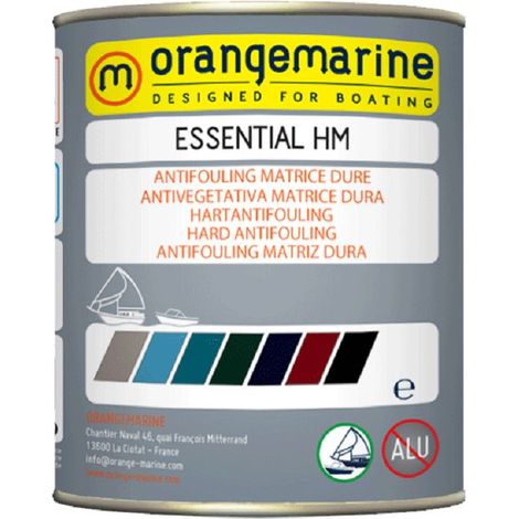 Antifouling matrice dure 2,5 L – Protection carène polyester, acier, bois – Efficace en zones de faible salissure – Durcissement par évaporation