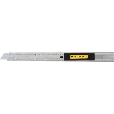OLFA CUTTER INOX 9 MM C/CURSORE ART. SRV-1 ITW CONSTRUCTION PRODUCTS ITALY PZ 6,0 (1/2)