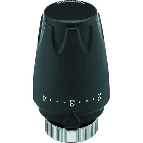 HEIMEIER Cabezal termostático DX negro intenso (RAL 9005), 6700-00.507