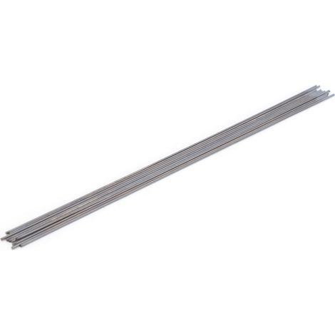 Lot de 10 électrodes TIG en tungstène WC20 (aiguilles) pour soudage à l'arc sous argon, 1,0 x 175 mm (1/5)
