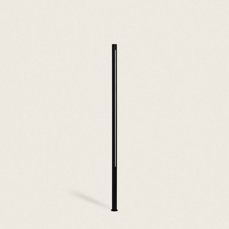 Baliza Exterior LED 12-24W 80-160 cm con Pincho Calax 1200 mm