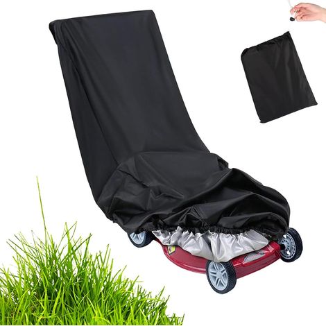 Cover for Lawnmower, Water Resistant, Dustproof Protective Cover with Drawstring, Waterproof Protective Cover, for Outdoor Indoor (1/5)