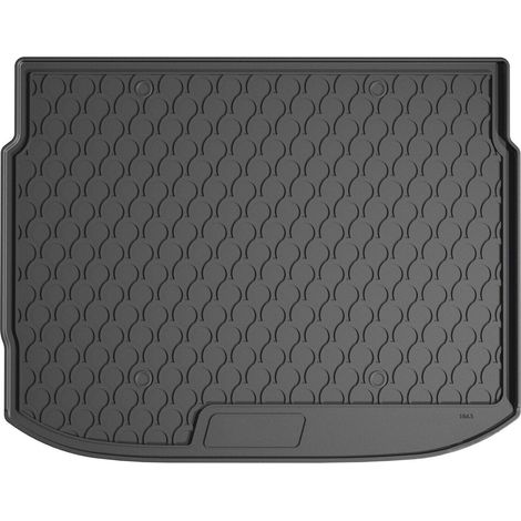 Vasca baule su misura in gomma sintetica - compatibile per  Nissan Qashqai (04/21) baule alto