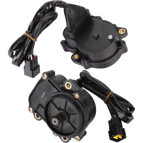 Moteur assemblé pour CFMOTO CF450 450cc, différentiel avant, noir, en plastique et cuivre (1/5)