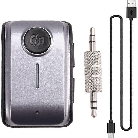 Récepteur Bluetooth sans fil 5,3 V pour voiture, adaptateur Bluetooth AUX 3,5 mm pour voiture, haut-parleur audio, lecteur multimédia pour voiture. (1/5)