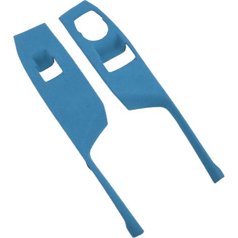 Lot de 2 Stickers Décoratifs de Remplacement pour Panneau de Commande de Lève-Vitre, Garniture de Protection pour Camaro 2016-2020, Couvre-Interrupteur de Fenêtre en ABS (1/5)