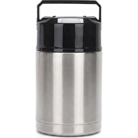boîte alimentaire isotherme inox, garde les repas chauds et froids, pour bureau, école, pique-nique, avec poignée et bol intérieur, 800ml (1/5)